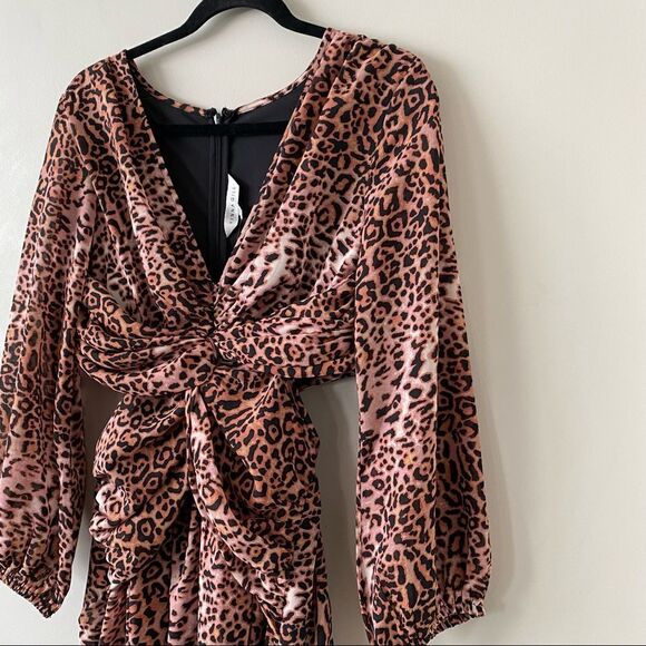 ANTHROPOLOGIE-RANNA Gill Floral Cut Out Midi Dress (Size:Small) - Picture 6 of 14